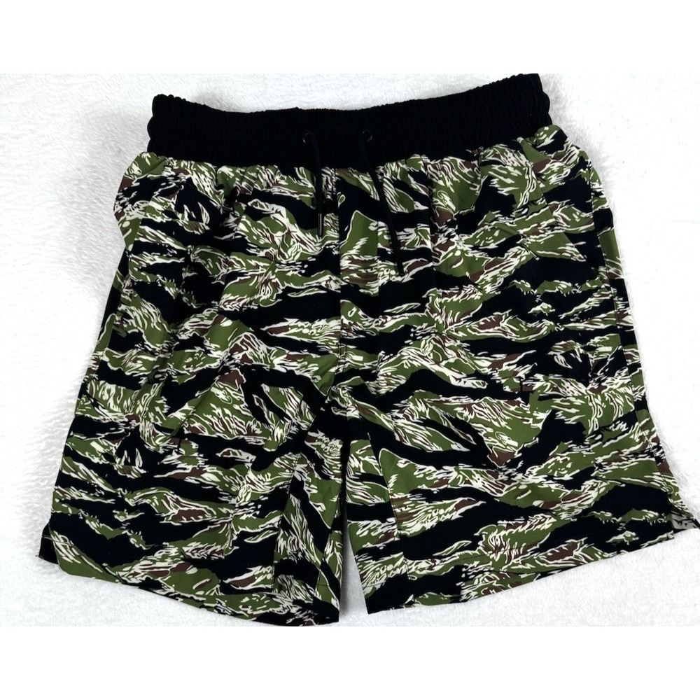 Arrowhead Tactical Shorts Mens Large Tiger Stripe Jungle Camo with New Belt - Picture 5 of 14